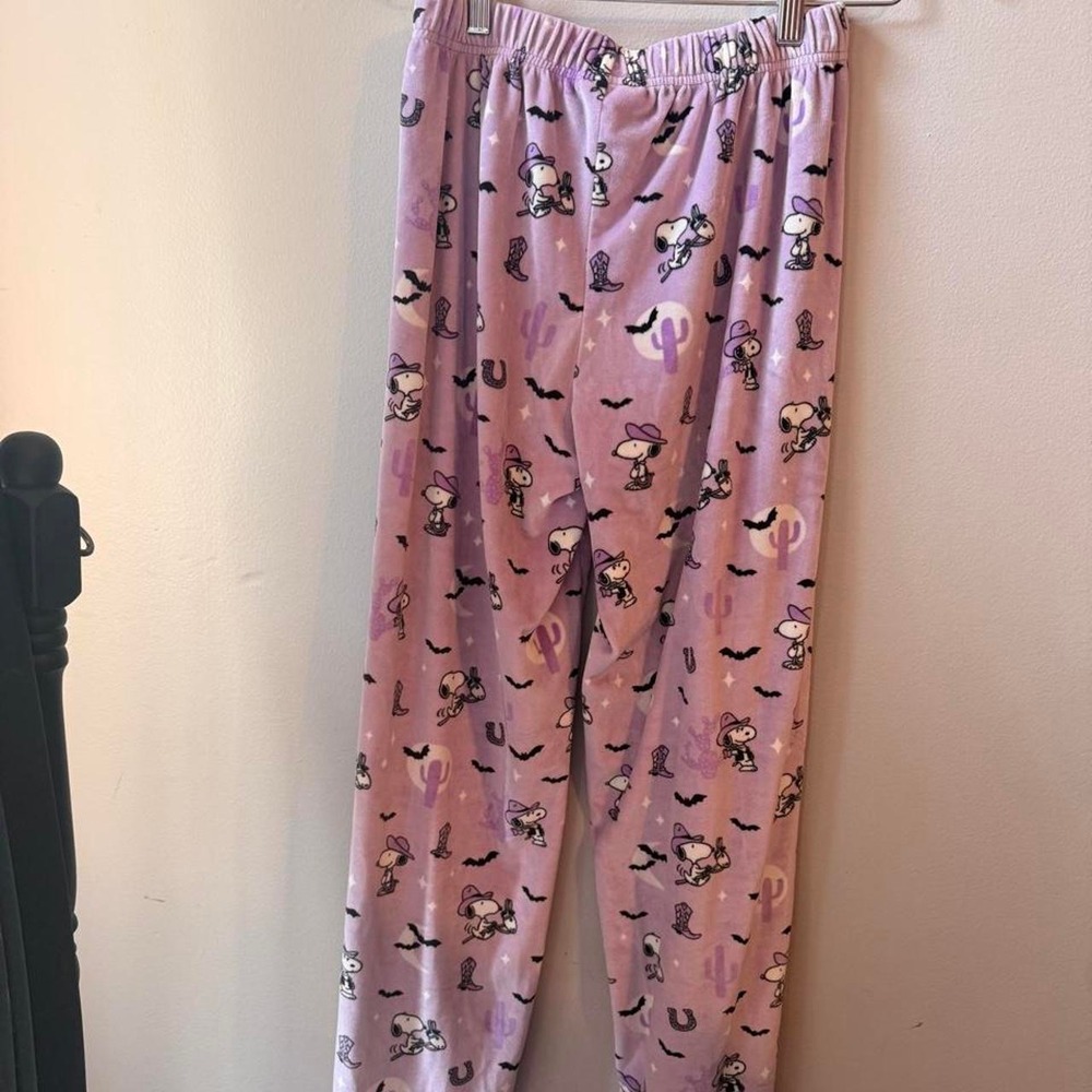 Peanuts Snoopy and Friends pajama pants halloween fall size S - Picture 2 of 4